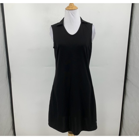 Puma Dress Womens S Small Black Fair Days And Fairways Performance Pockets Golf - Picture 2 of 14